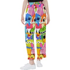 Illustration Cartoon Character Animal Cute Women s Pants  by Sudhe