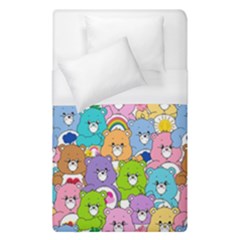 Care Bears Bear Background Cartoon Duvet Cover (single Size) by Sudhe