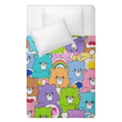 Care Bears Bear Background Cartoon Duvet Cover Double Side (single Size) by Sudhe