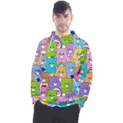 Care Bears Bear Background Cartoon Men s Pullover Hoodie