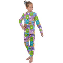 Care Bears Bear Background Cartoon Kids  Long Sleeve Set 