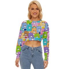 Care Bears Bear Background Cartoon Lightweight Long Sleeve Sweatshirt by Sudhe