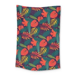 Leaves Pattern Wallpaper Seamless Small Tapestry