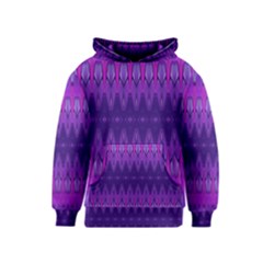 Illustration Purple Abstract Wallpaper Pattern Abstract Kids  Pullover Hoodie by Sudhe