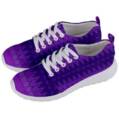 Illustration Purple Abstract Wallpaper Pattern Abstract Men s Lightweight Sports Shoes by Sudhe