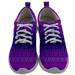 Illustration Purple Abstract Wallpaper Pattern Abstract Mens Athletic Shoes by Sudhe