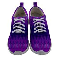 Illustration Purple Abstract Wallpaper Pattern Abstract Athletic Shoes by Sudhe