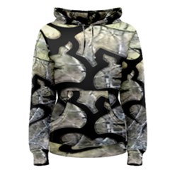 Black Love Browning Deer Camo Women s Pullover Hoodie by Jancukart