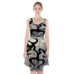 Black Love Browning Deer Camo Racerback Midi Dress by Jancukart