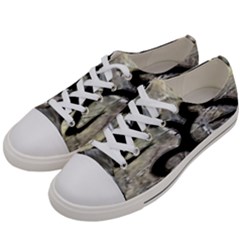 Black Love Browning Deer Camo Men s Low Top Canvas Sneakers by Jancukart