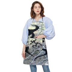 Black Love Browning Deer Camo Pocket Apron by Jancukart