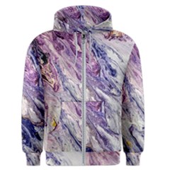 Marble Pattern Texture Men s Zipper Hoodie