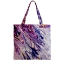 Marble Pattern Texture Zipper Grocery Tote Bag View2