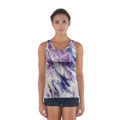 Marble Pattern Texture Sport Tank Top 