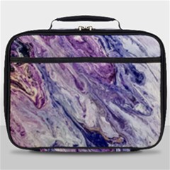 Marble Pattern Texture Full Print Lunch Bag