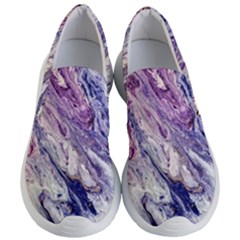 Marble Pattern Texture Women s Lightweight Slip Ons