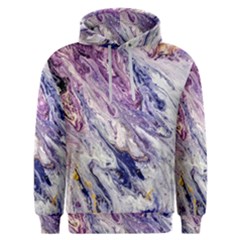 Marble Pattern Texture Men s Overhead Hoodie