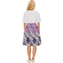 Marble Pattern Texture Classic Short Skirt View4