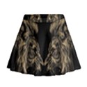 Animalsangry Male Lions Conflict Mini Flare Skirt View1