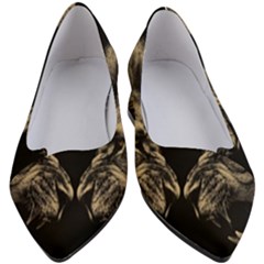 Animalsangry Male Lions Conflict Women s Block Heels  by Jancukart