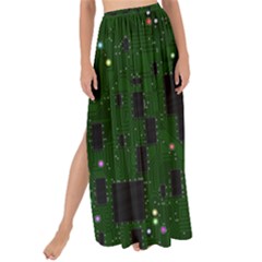 Board Conductors Circuits Maxi Chiffon Tie-up Sarong