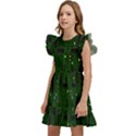 Board conductors circuits Kids  Winged Sleeve Dress View2