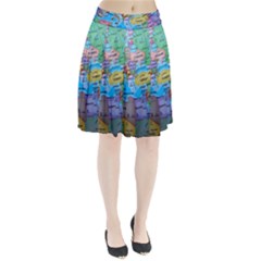 Globe World Map Maps Europe Pleated Skirt by Jancukart