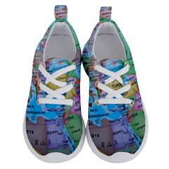 Globe World Map Maps Europe Running Shoes