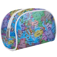 Globe World Map Maps Europe Make Up Case (large)