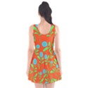 Background-texture-seamless-flowers Scoop Neck Skater Dress View2