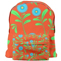 Background-texture-seamless-flowers Giant Full Print Backpack