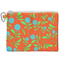 Background-texture-seamless-flowers Canvas Cosmetic Bag (xxl)