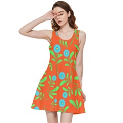 Background-texture-seamless-flowers Inside Out Racerback Dress