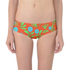 Background-texture-seamless-flowers Classic Bikini Bottoms