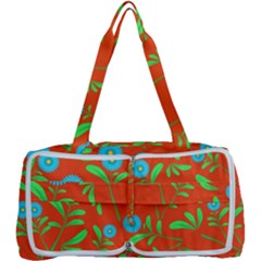 Background-texture-seamless-flowers Multi Function Bag