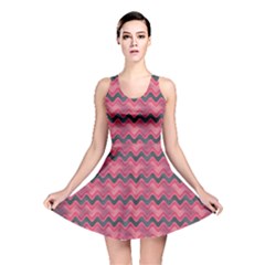 Background-pattern-structure Reversible Skater Dress by Jancukart