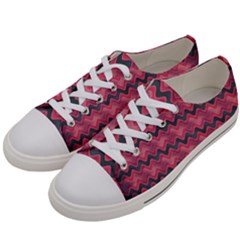 Background-pattern-structure Men s Low Top Canvas Sneakers