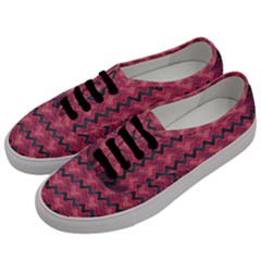 Background-pattern-structure Men s Classic Low Top Sneakers