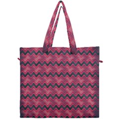 Background-pattern-structure Canvas Travel Bag