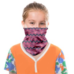 Background-pattern-structure Face Covering Bandana (kids)