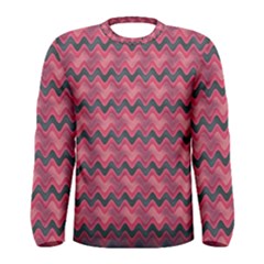 Background-pattern-structure Men s Long Sleeve Tee