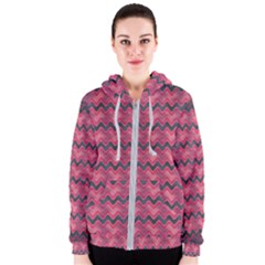 Background-pattern-structure Women s Zipper Hoodie