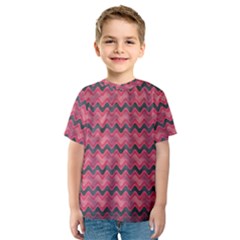 Background-pattern-structure Kids  Sport Mesh Tee