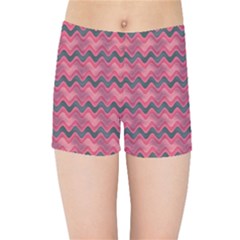 Background-pattern-structure Kids  Sports Shorts