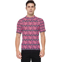 Background-pattern-structure Men s Short Sleeve Rash Guard