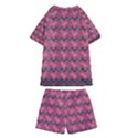 Background-pattern-structure Kids  Swim Tee and Shorts Set View2