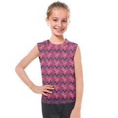 Background-pattern-structure Kids  Mesh Tank Top