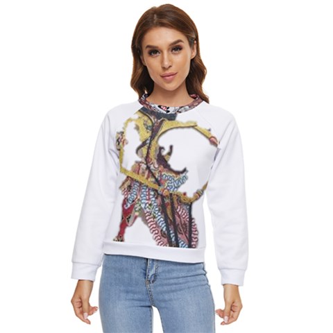 Im Fourth Dimension Abimanyu Women s Long Sleeve Raglan Tee by imanmulyana