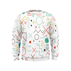 Mathematics Geometry Geometric Shape Euclidean Pattern Kids  Sweatshirt