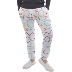 Mathematics Geometry Geometric Shape Euclidean Pattern Men s Jogger Sweatpants by Sapixe